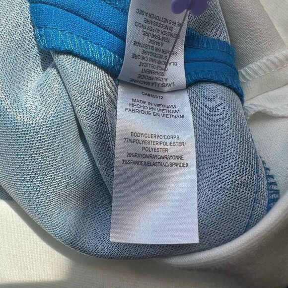 Womens MOD Laundry Blue Striped Mod Shift Dress 8 Medium - Picture 5 of 5